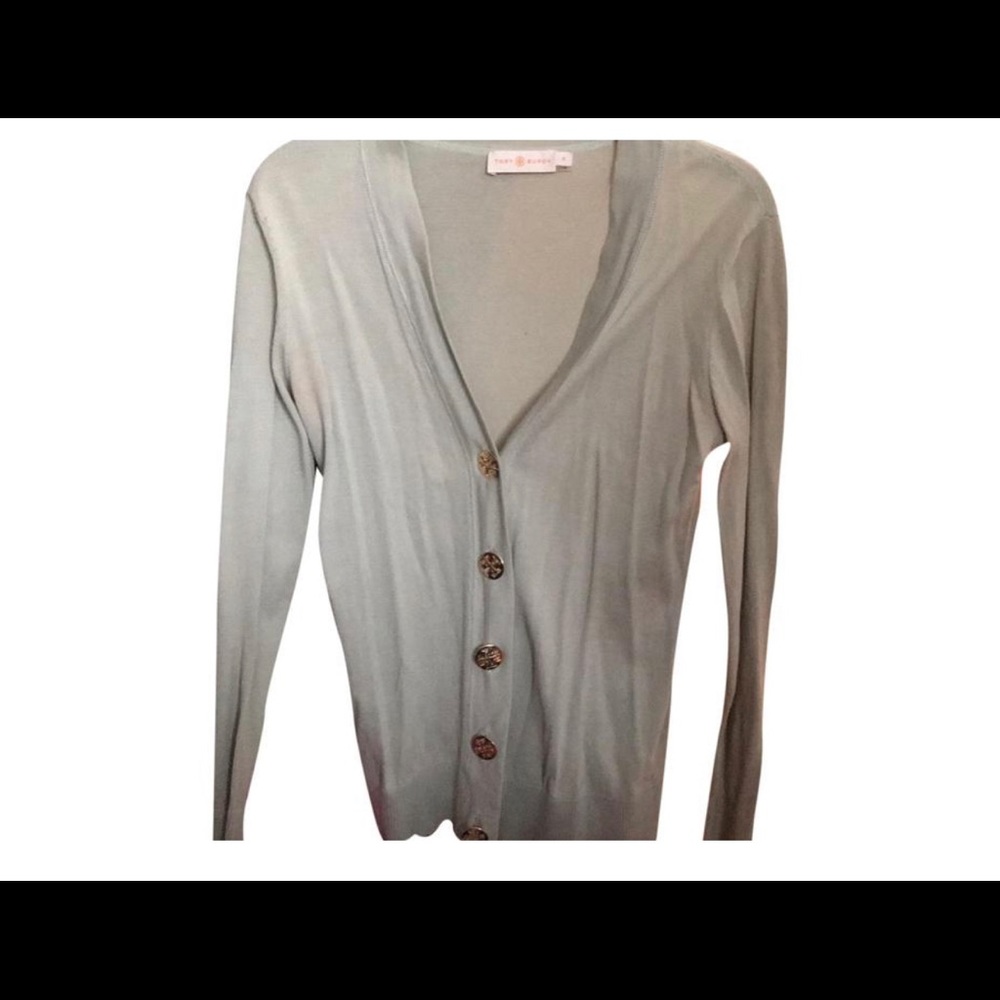 Tory Burch Mint Cardigan size M